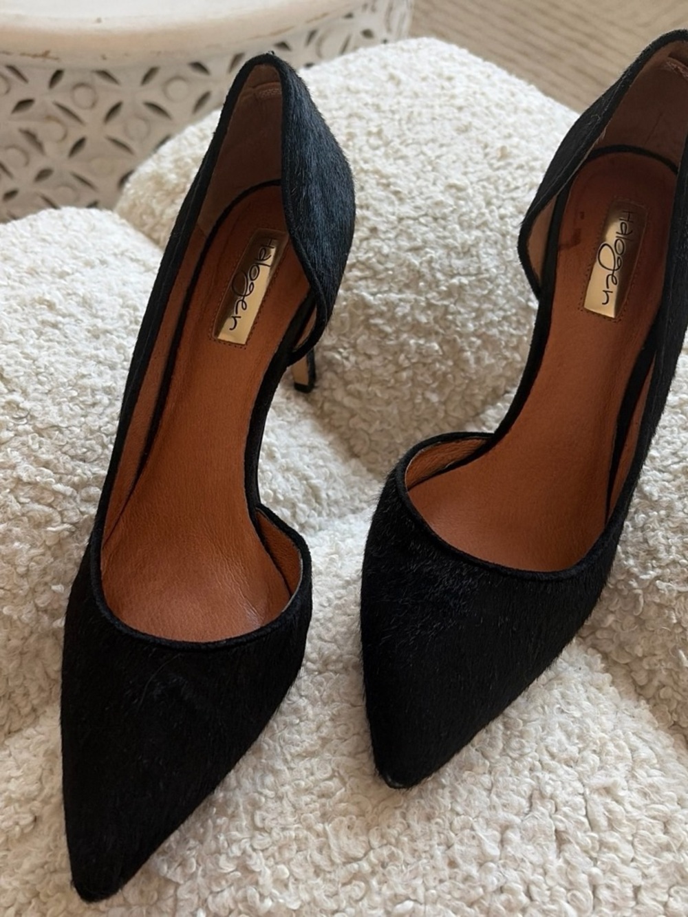 Halogen High Heels calf hair Size 7.5 Pre-owned